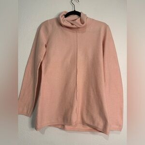 Calvin Klein Jeans Cozy Pink Turtleneck Sweater. Sz S/P.